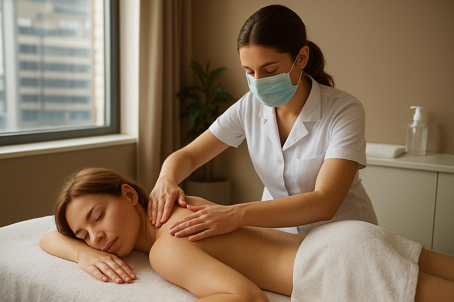 erotic massage downtown. Hygiene and health considerations